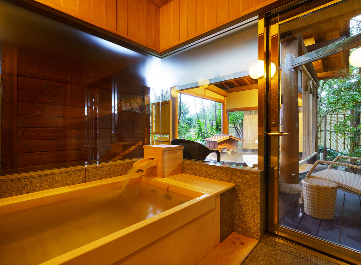 露天風呂・サウナ水風呂付離れ