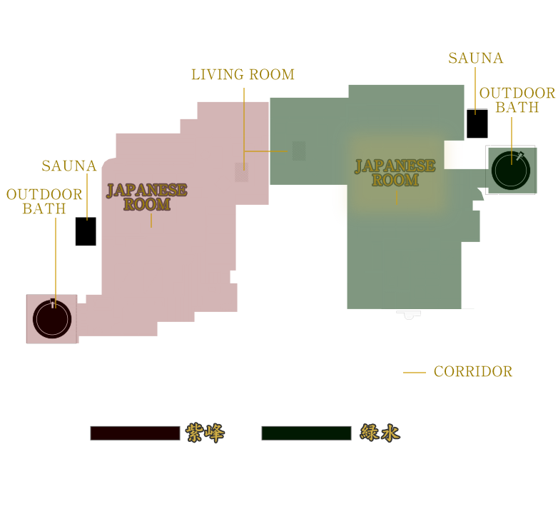 露天風呂・サウナ水風呂付離れ